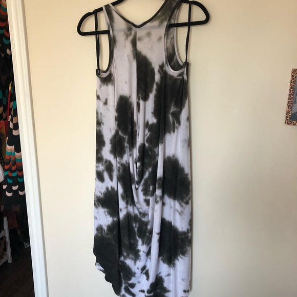 Tie Dye Draped Dress - Picture 3 of 5